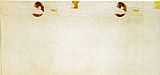 Entirety of Beethoven Frieze left2 by Gustav Klimt